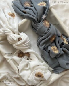 floral print hijab